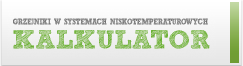 Grzejniki w systemach niskotemperaturowych - kalkulator
