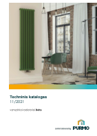 Techninis katalogas Delta Laserline dekoratyvinių radiatorių (11.2021)