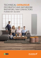 TECHNICAL CATALOGUE DECORATIVE AND BATHROOM RADIATORS, FAN CONVECTORS (04.2019)