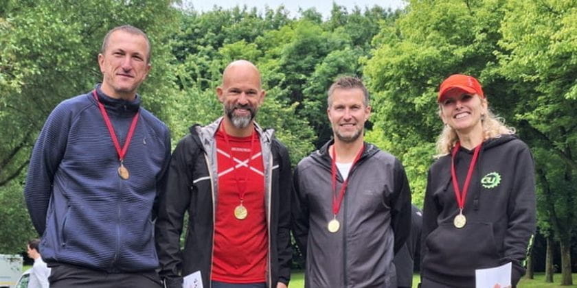 Charity marathon Paris Finimetal partipants