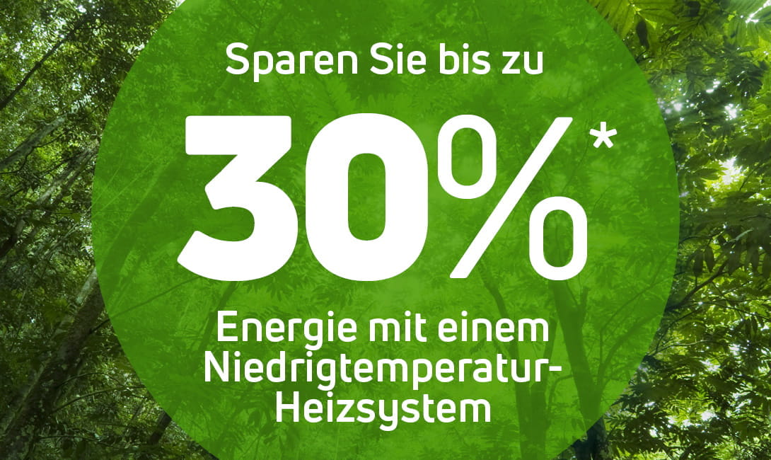 30% Energiesparen