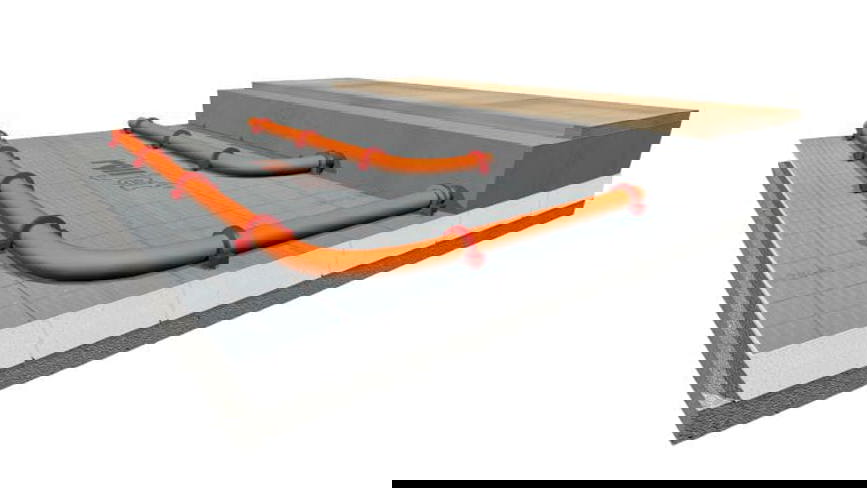 Rolljet-underfloor-heating--PexPenta-pipes