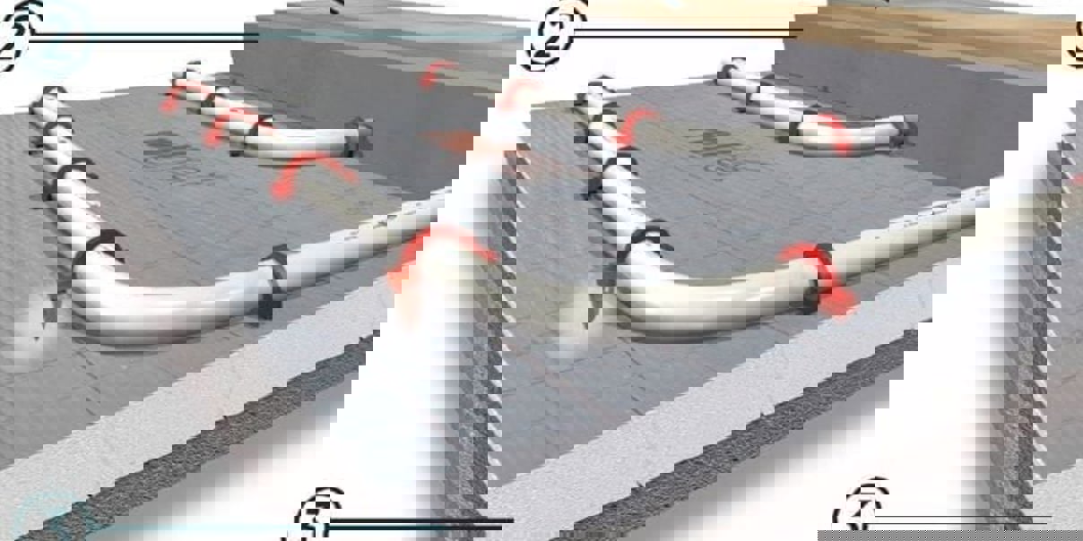 Bodenaufbau Flächenheizung