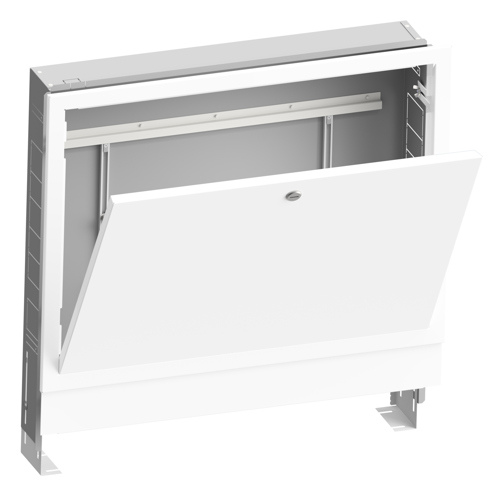 Universal flush cabinet