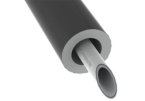 AluComposite pipe with insulation