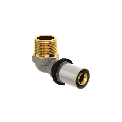 Cleverfit Radial Elbow Male Brass