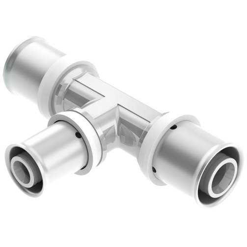 Press Joint T Coupling With Reduction