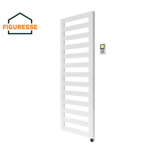 Hardwired and Plug in Options 304 Stainless Steel LWGHE Towel Rail Warmer Radiator Towel Warmer Heated Towel Rail Radiator Heated Bathroom Home Brushed Gold,1 