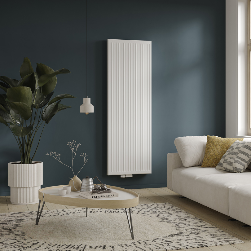 Vertikale radiatorer