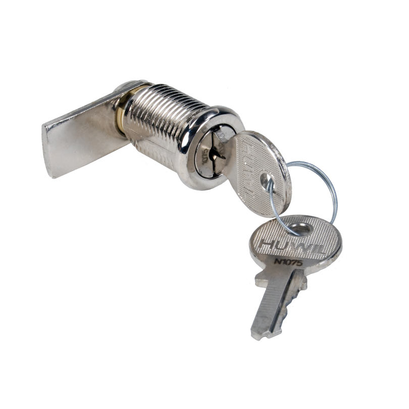Cabinet key lock with keys