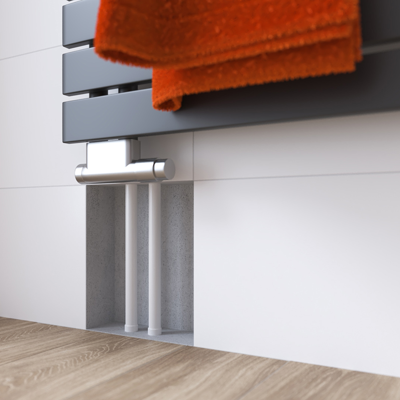 Rörsystem för tappvatten och radiatoranslutningar