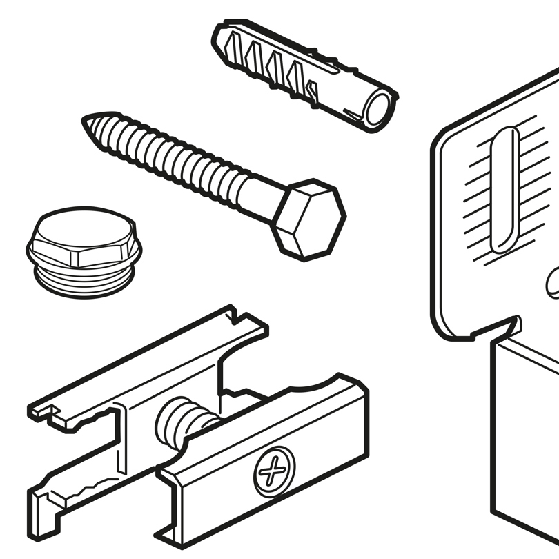 Zubehör Designheizkörper