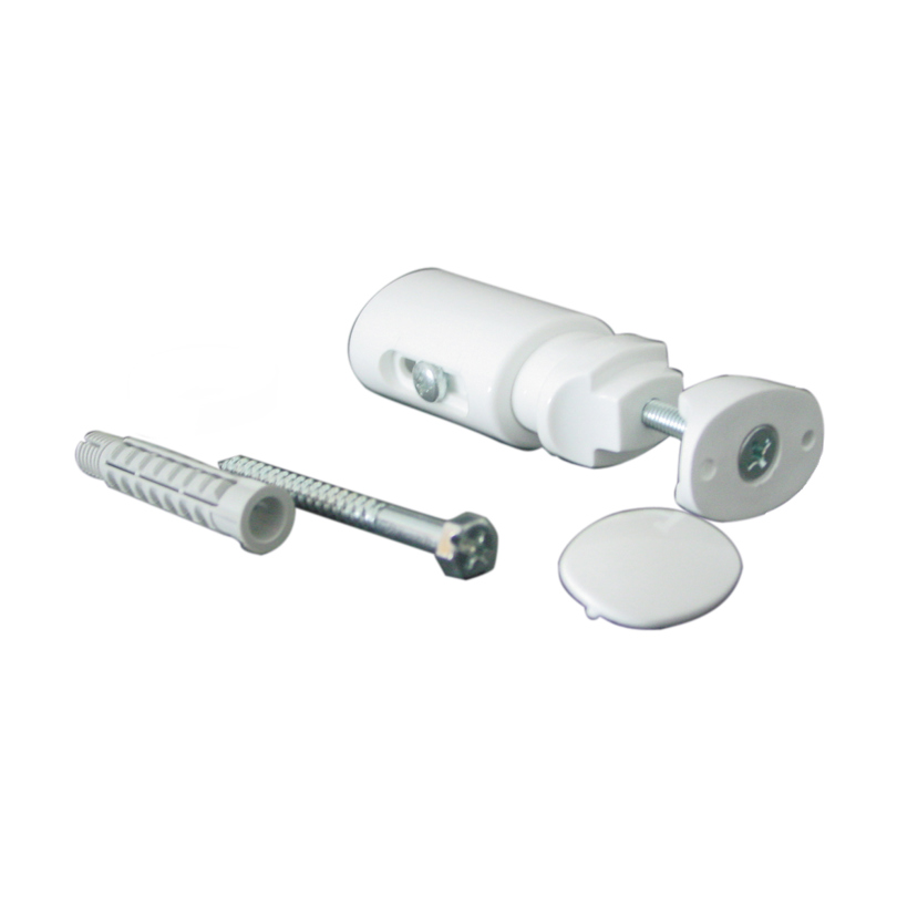 Support De Montage Pour Radiateur Salle De Bain Support Mur Kit De Montage  Blanc