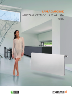 MŰSZAKI &Aacute;RLISTA - Lapradi&aacute;torok &eacute;s f&uuml;rdőszobai fűtőtestek