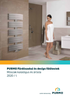 FÜRDŐSZOBAI ÉS DESIGN FŰTŐTESTEK - Műszaki katalógus és árlista 2020/I.