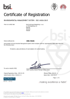 Environmental management system - ISO 14001: 2015